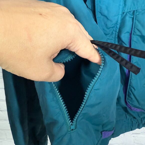 Columbia Powder Keg Jacket Men Medium Colorblock Retro Hiking Outdoor VTG Y2K - Picture 11 of 16